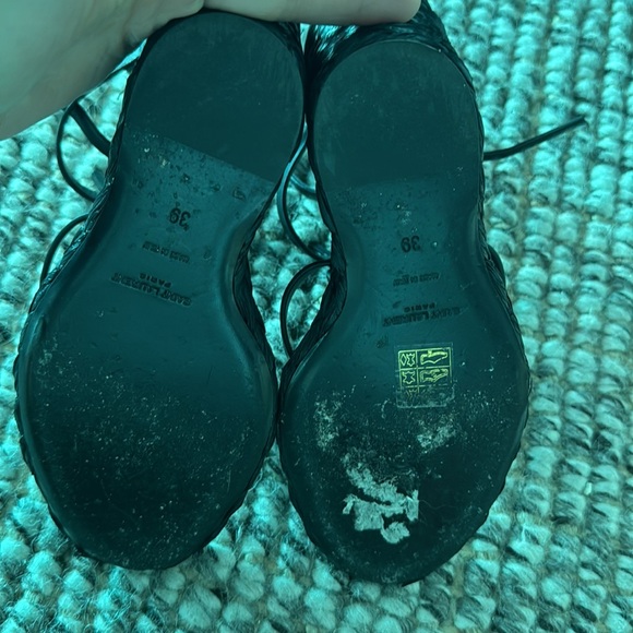 Saint Laurent Used 

Saint Laurent Cassandra Wedge Espadrilles - Picture 7 of 8